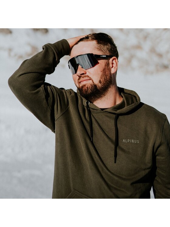 Alpinus Alpinus Bluza Lugano Zielony Active Fit