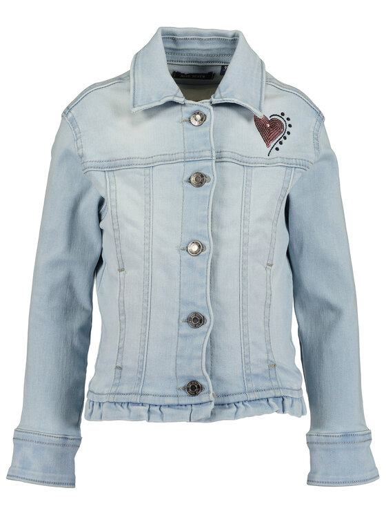 Blue Seven Blue Seven Geacă de blugi 745023 X Albastru celest Regular Fit