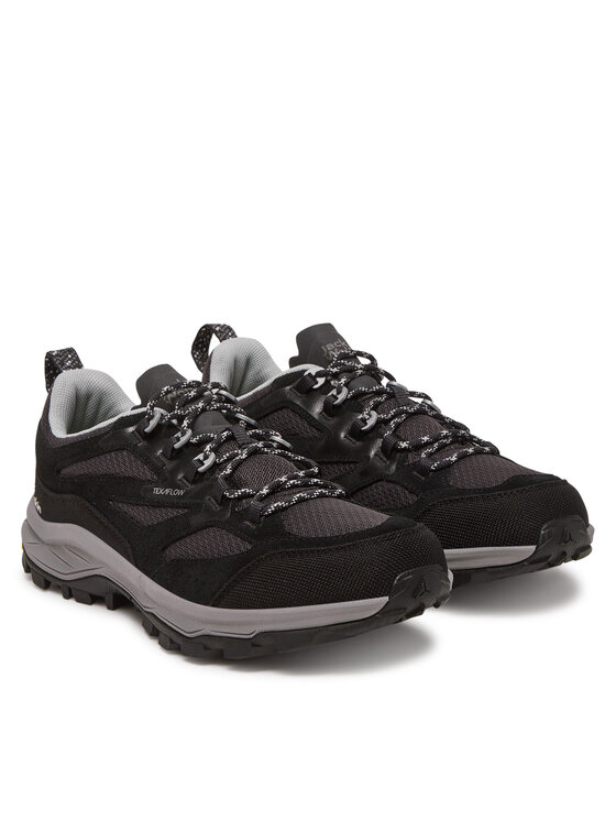 Jack Wolfskin Jack Wolfskin Turistiniai batai Cyrox Vent Low A64089 Juoda