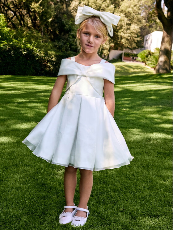 Abel & Lula Abel & Lula Elegantna haljina 5031 Bijela Regular Fit