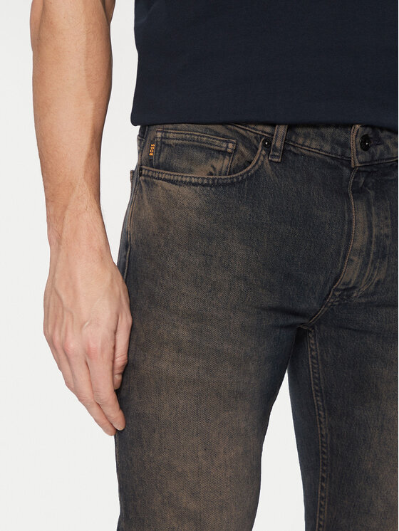 BOSS BOSS Jeansy Delaware 50532500 Granatowy Slim Fit