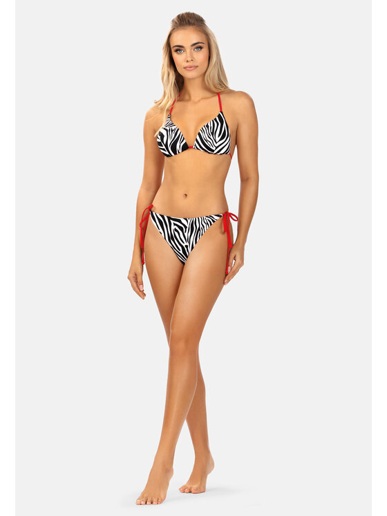 Miss Lou Miss Lou Bikini ML009 Czarny