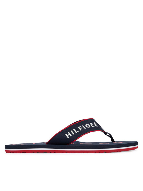 Tommy Hilfiger Tommy Hilfiger Σαγιονάρες Sporty Hilfiger Beach Sandal FM0FM05913 Σκούρο μπλε