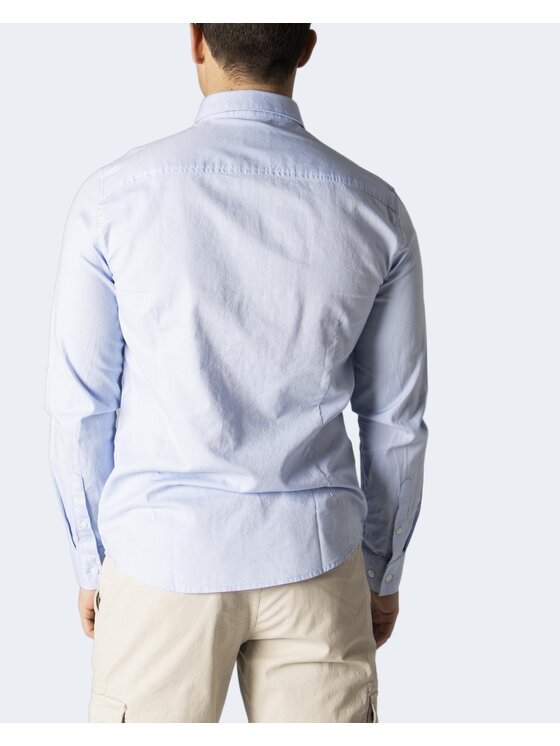 Armani Exchange Armani Exchange Camicia 8NZCGB Z8ANZ Blu Shirt Fit