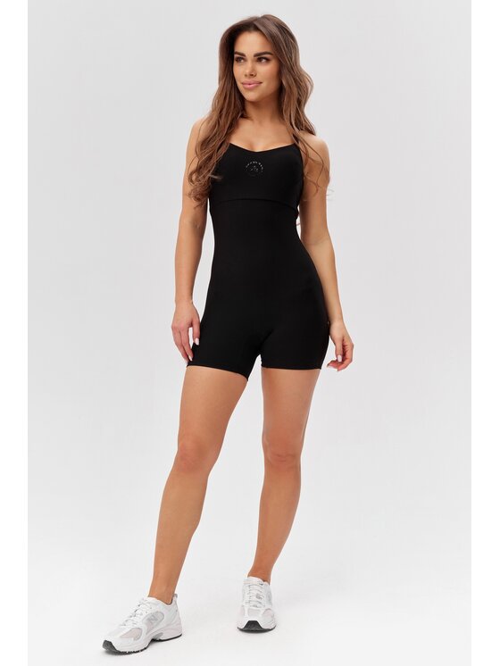 ROUGH RADICAL ROUGH RADICAL Kombinezon WELLNESS JUMPSUIT Czarny Slim Fit
