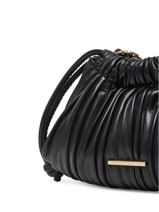 Calvin Klein Calvin Klein Käekott Drawstring Plisse Conv Mini Cb P LV04F3077G Must