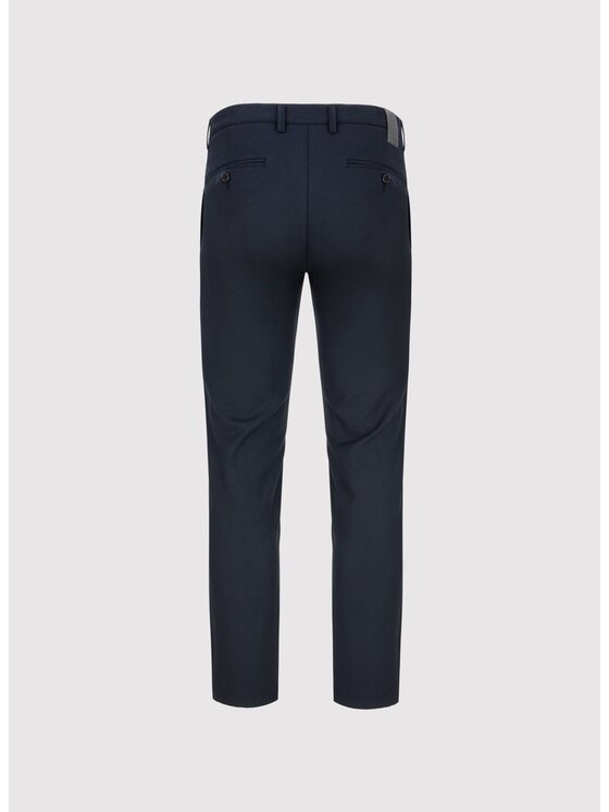 Pako Lorente Pako Lorente Spodnie materiałowe P24WF-WX-010 Granatowy Slim Fit