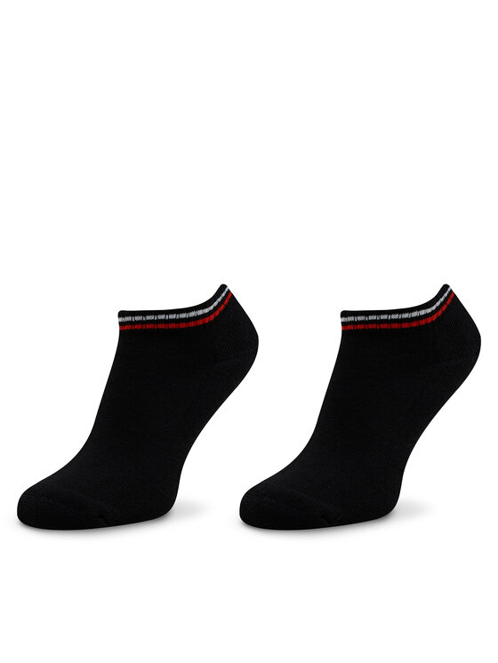 Tommy Hilfiger Tommy Hilfiger Набір 2 пар шкарпеток до щиколотки unisex 701228178 Чорний