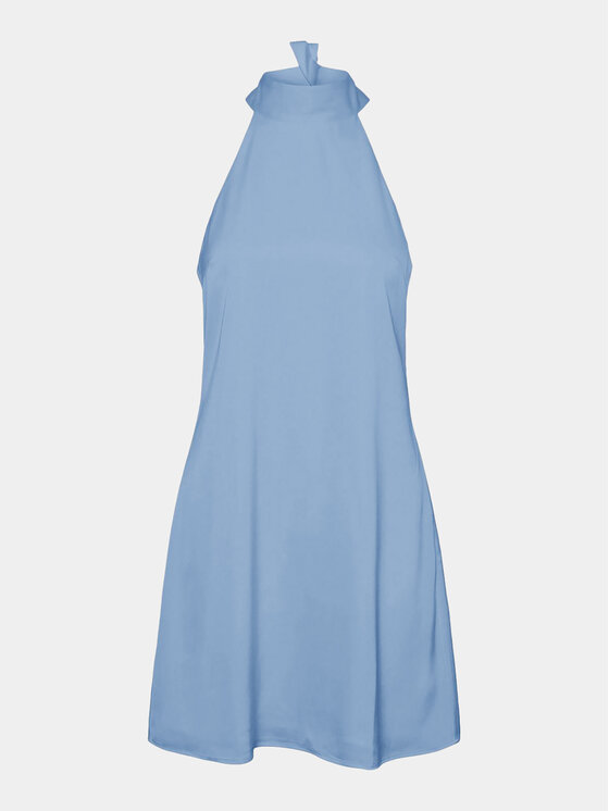 YAS YAS Koktel haljina Dottea 26032326 Plava Regular Fit