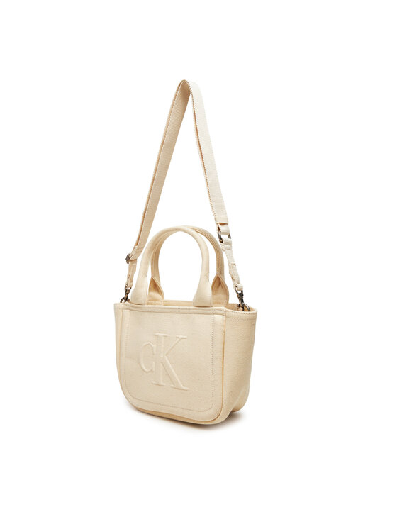 Calvin Klein Jeans Calvin Klein Jeans Geantă Summer Canvas Mini Tote LV04K3160G Bej