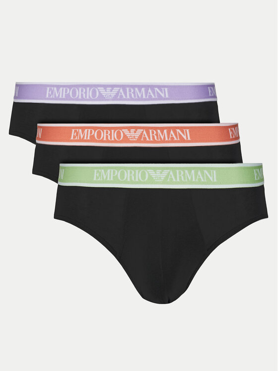 Komplet 3 par slipów Emporio Armani Underwear