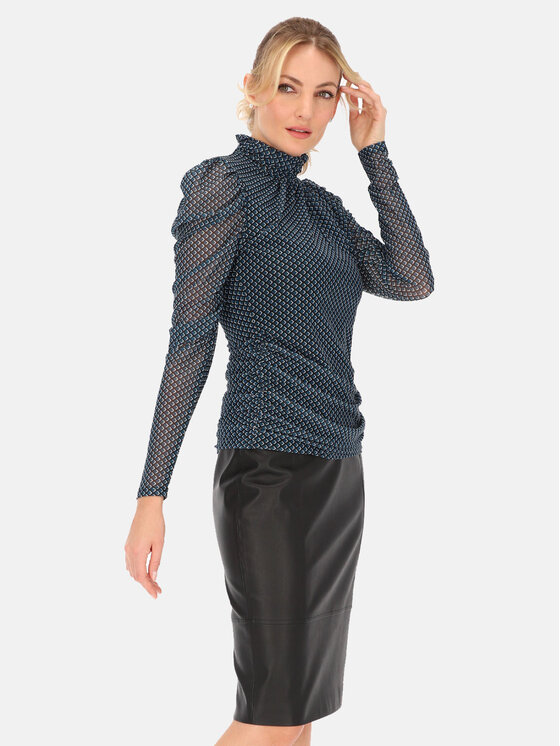 L’AF L’AF Golf Rocco Granatowy Slim Fit