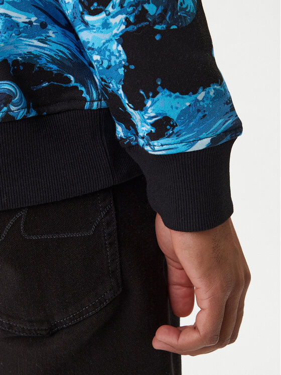 Versace Jeans Couture Versace Jeans Couture Pulóver 80GAI3R0 FS196 Kék Regular Fit