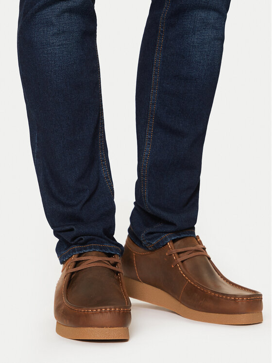 Clarks Clarks Mokasyny Wallabee Evo 261728197 Brązowy