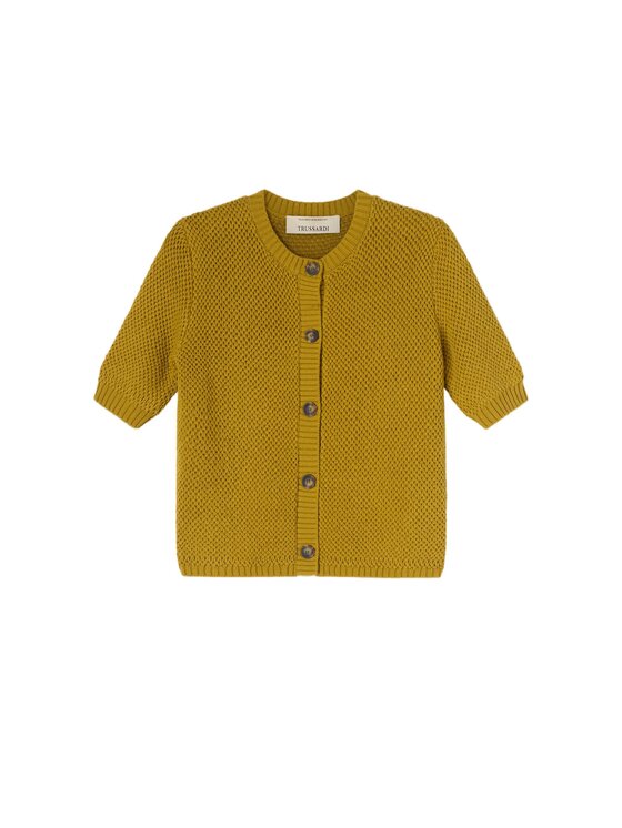 Trussardi Trussardi Sweter M7776001197N005 Żółty Regular Fit