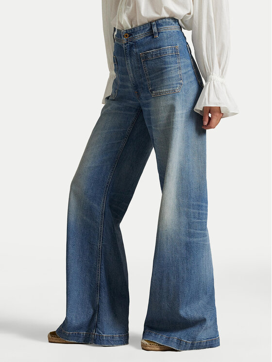 Polo Ralph Lauren Polo Ralph Lauren Jeans hlače 211A96155001 Modra Regular Fit