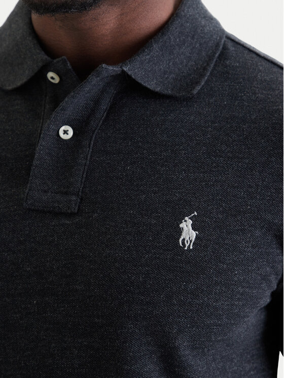 Polo Ralph Lauren Polo Ralph Lauren Поло Classics 710536856031 Сірий Slim Fit