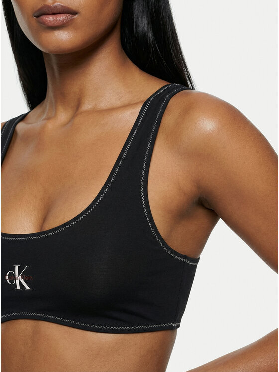 Calvin Klein Swimwear Calvin Klein Swimwear Vrchní část bikin LV00Q61100 Černá
