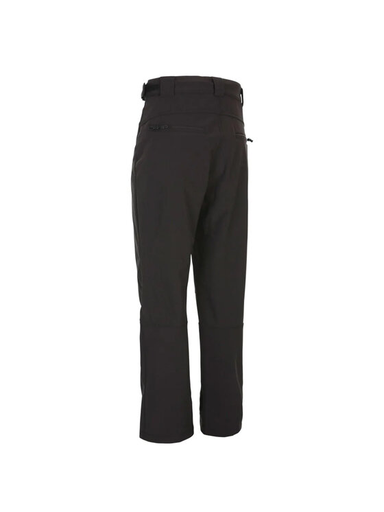 Trespass Trespass Spodnie przeciwdeszczowe TP5573 Czarny Classic Fit