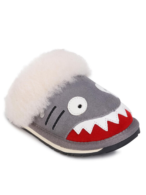 EMU Australia EMU Australia Naminės šlepetės Shark Slipper K12436 Pilka