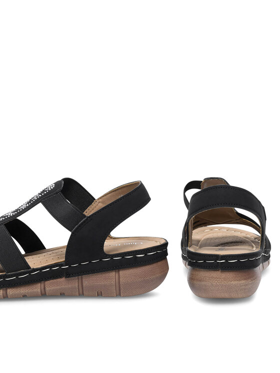 Clara Barson Clara Barson Sandalen WYL0510-03 Schwarz