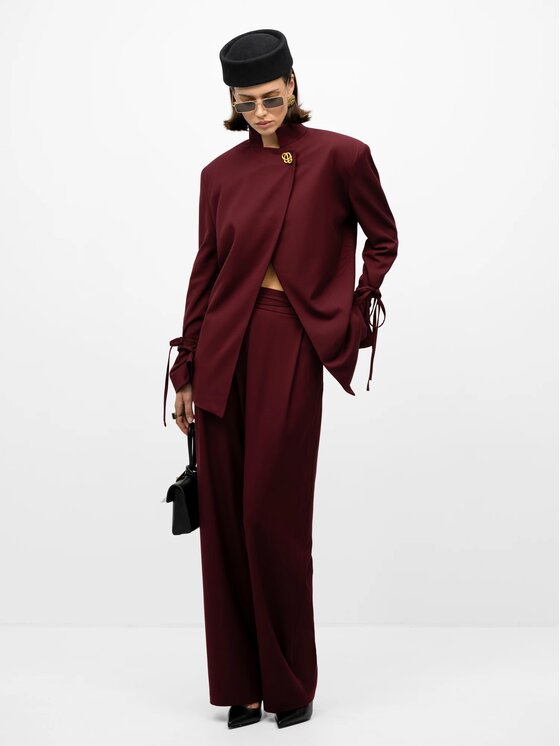 MANDRAGORA MANDRAGORA Giacca da abito Torre Bordeaux Standard Fit
