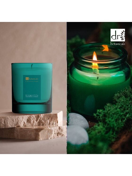 Dr Botanicals Dr Botanicals Świeca Świeca inspirowana Gingerlily DB Biały