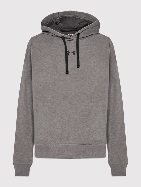 Under Armour Under Armour Bluza Ua Rival Terry 1369855 Szary Loose Fit