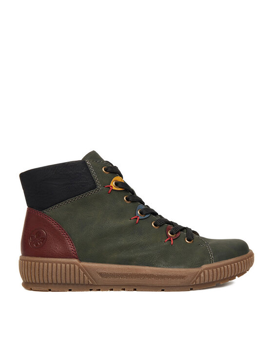 Rieker Botki N0711-54 Zielony