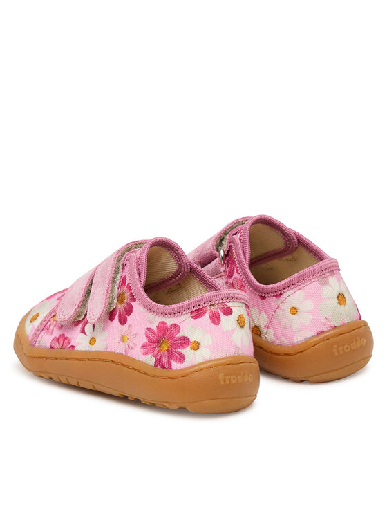 Froddo Froddo Naminės šlepetės Barefoot Canvas G1700440-9 M Rožinė