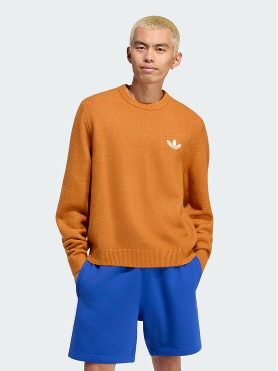 adidas adidas Bluza 164719 Brązowy Regular Fit