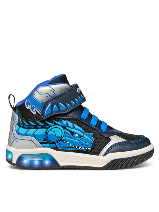 Geox Geox Tenisice J Inek Boy J469CA 011BC CF4N4 DD Tamnoplava