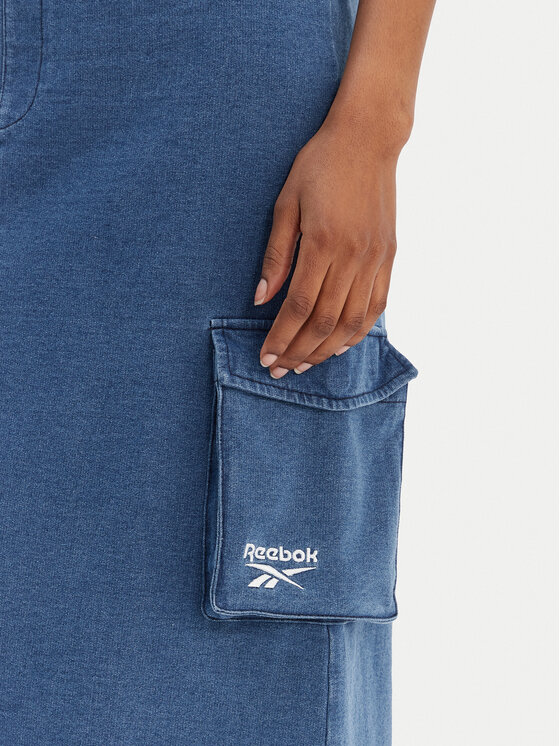 Reebok Reebok Midi sukňa Naida RK25487CCW Modrá Regular Fit