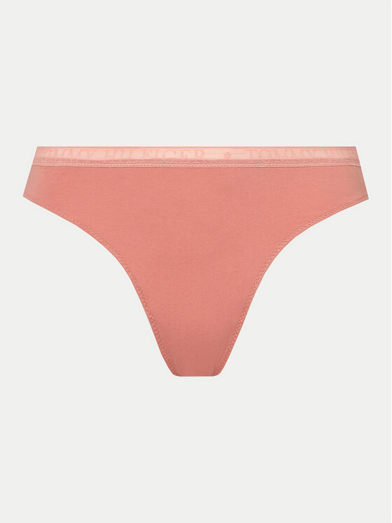 Tommy Hilfiger Tommy Hilfiger Sada 3 kusů string kalhotek UW0UW04890 Barevná