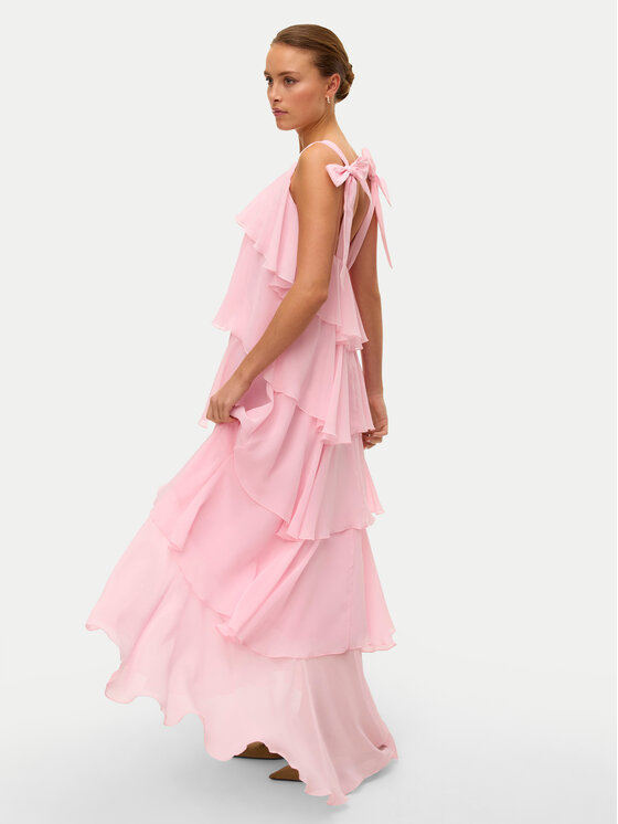 Vero Moda Vero Moda Večernja haljina Felicia 10331377 Ružičasta Regular Fit
