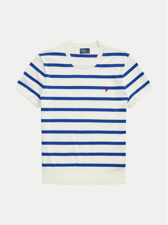 Polo Ralph Lauren Polo Ralph Lauren Πουλόβερ 211891886006 Λευκό Relaxed Fit