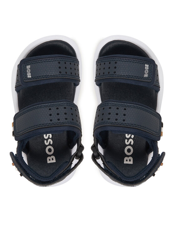 BOSS BOSS Sandales J52823 M Tumši zils