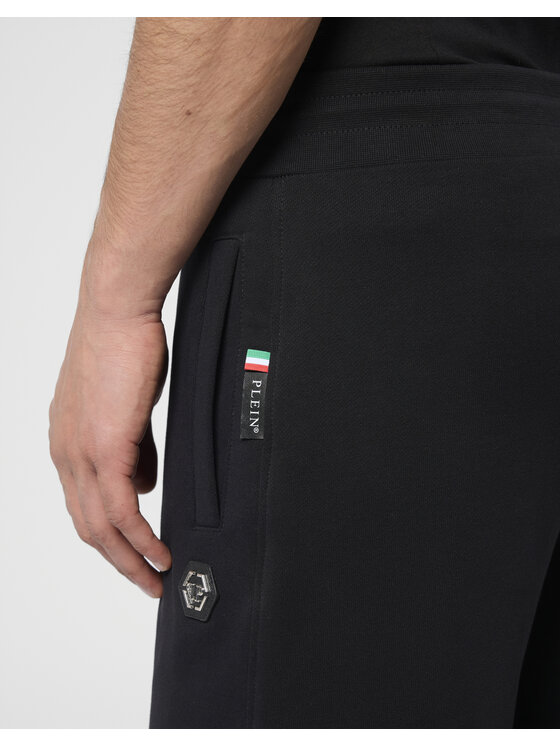 PHILIPP PLEIN PHILIPP PLEIN Spodnie dresowe 29835 Czarny Jogger Fit