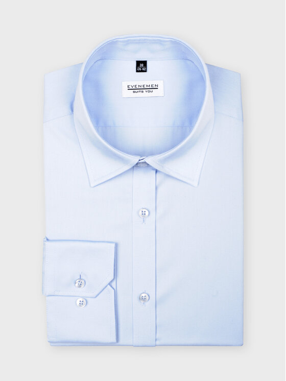 Evenemen Evenemen Koszula BARI SAP Niebieski Slim Fit