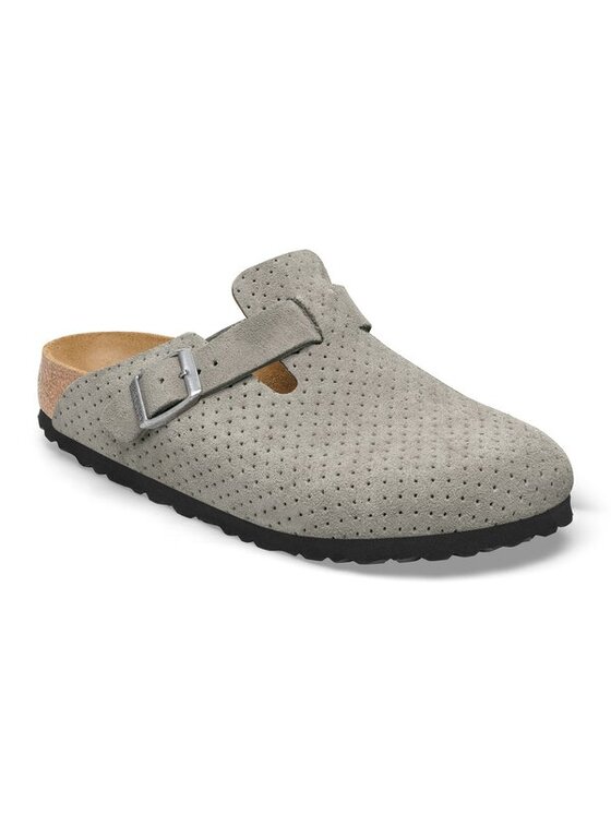 Klapki Birkenstock, Rozmiar 41, Szare, 1027040/46