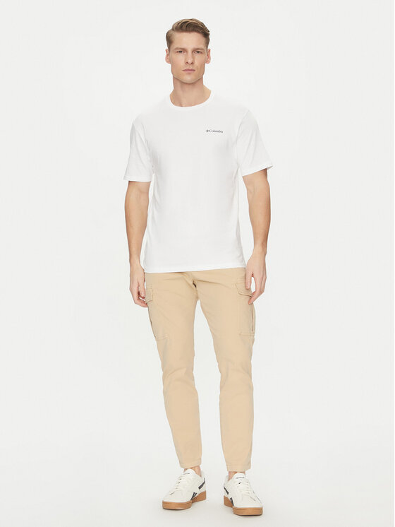 Columbia Columbia T-särk Barton Springs™ 2058331 Valge Regular Fit