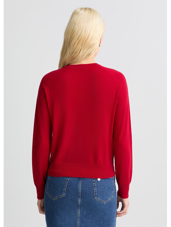 Liu Jo Liu Jo Cardigan CA5409MA63OX0644 Rosso Regular Fit