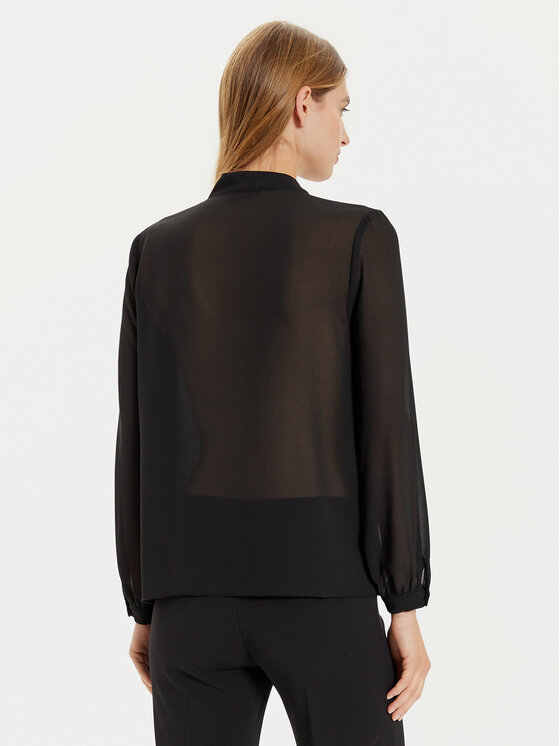 Rinascimento Rinascimento Bluse CFC0121170003 Schwarz Regular Fit