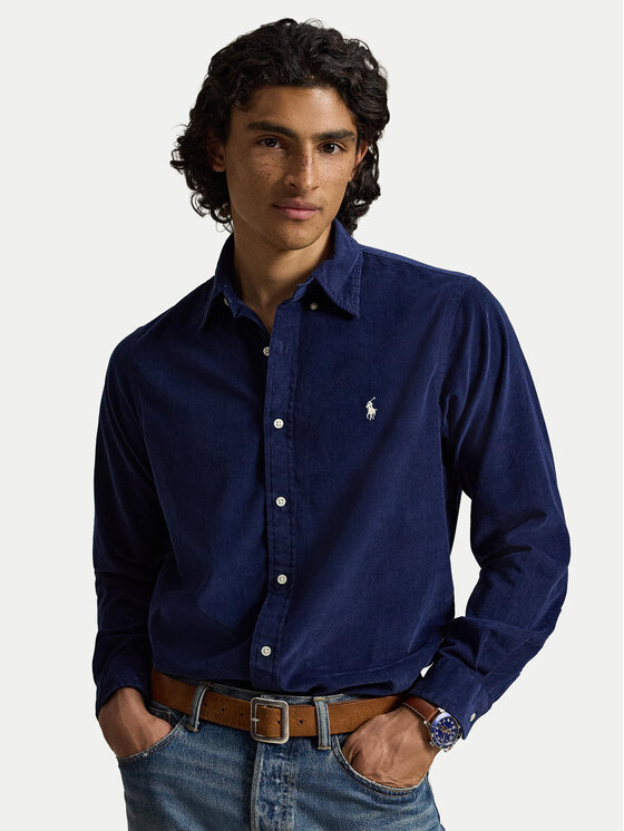 Polo Ralph Lauren Polo Ralph Lauren Koszula 710853123506 Granatowy Custom Fit