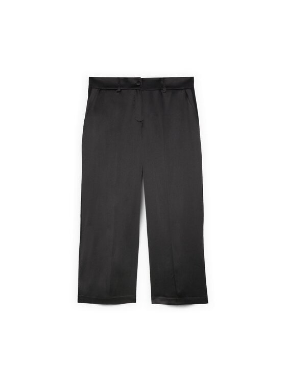 Fiorella Rubino Fiorella Rubino Spodnie materiałowe P066T005445N033 Czarny Regular Fit