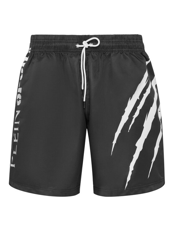 Plein Sport Plein Sport Szorty sportowe 28339 Czarny Jogger Fit