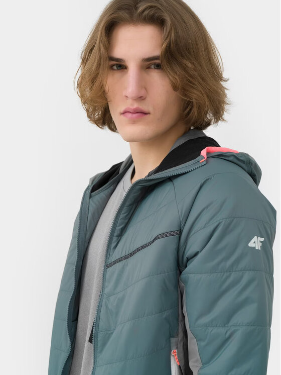 4F 4F Outdoorová bunda 4FSS23TDJAM101-24S Čierna Regular Fit