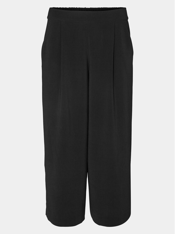 Vero Moda Vero Moda Culotte nadrág Coco 10289453 Fekete Loose Fit
