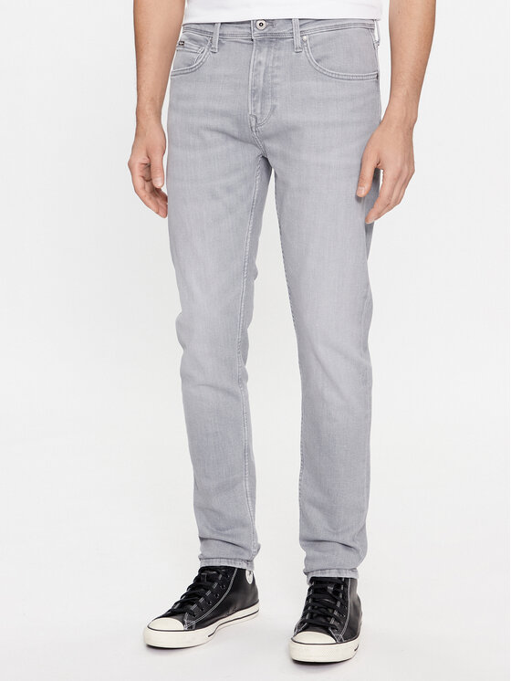Pepe Jeans Pepe Jeans Blugi PM207387 Gri Skinny Fit