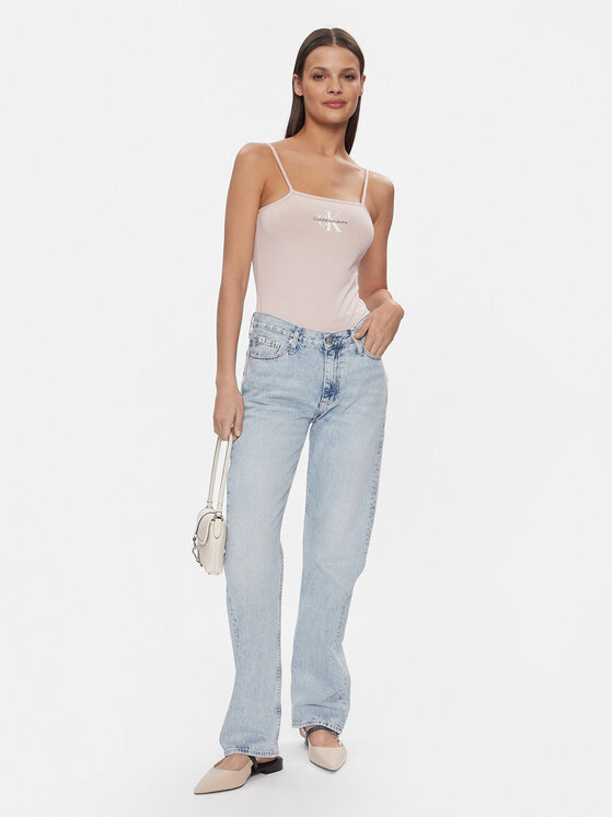 Calvin Klein Jeans Calvin Klein Jeans Džínsy J20J223302 Modrá Straight Fit